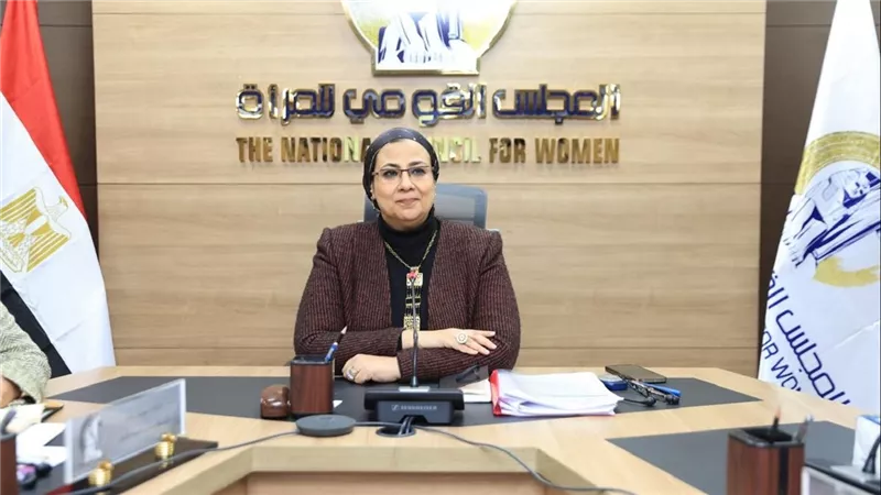 المستشارة امل عمار رئيسة المجلس القومي للمرأة تستقبل بعثة الوكالة الكورية 