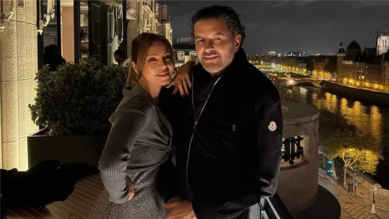 إلى الأبد معا .. راغب علامة يحتفل بمرور 30 عاما على زواجه |صور 