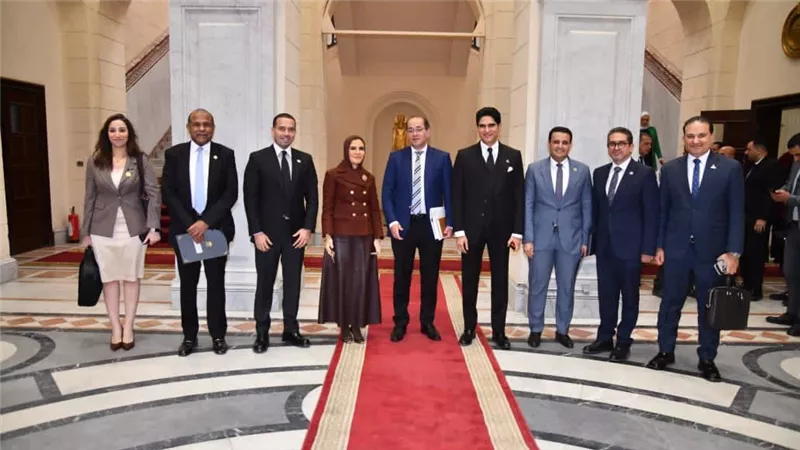 بحضور أبو هشيمة وزكي..  وزير المالية يستعرض جهود الوزارة ورؤيتها أمام الشيوخ