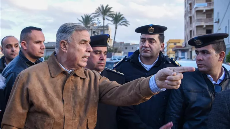 جولة ميدانية لمحافظ الإسكندرية لتسهيل حركة المرور عند الكيلو 21 بالعجمي