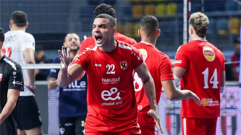 الأهلي بطلا  لكأس السوبر المصري للكرة الطائرة على حساب الزمالك 