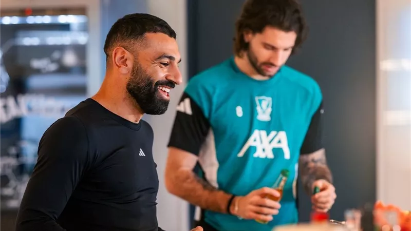 أول ظهور إلى محمد صلاح مع ليفربول بعد نهاية بطولة كأس الأمم الأفريقية
