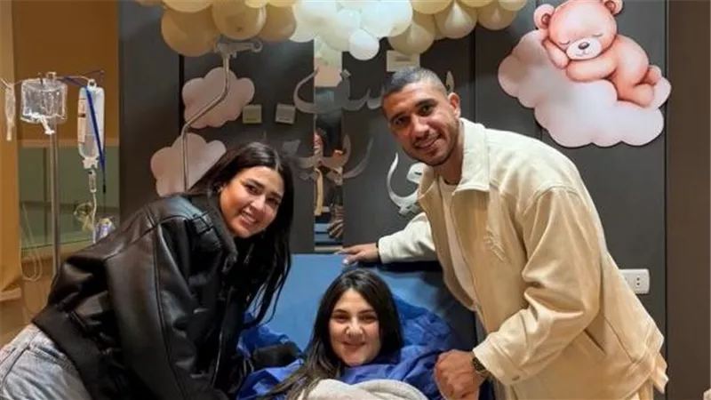 رامي ربيعة يرزق بمولوده الثاني 