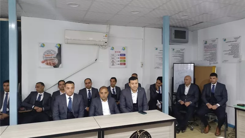 رئيس مياه المنوفية يجتمع بمسئولي الأمن تزامنا مع احتفالات عيد الشرطة