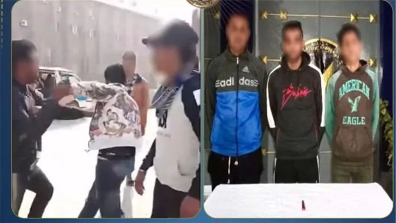 الداخلية تضبط 3 أشخاص اعتدوا على طالب بسلاح أبيض في بني سويف