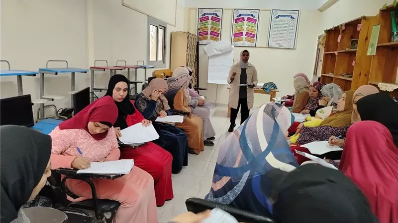 قافلة سكانية تقدم خدمات صحية وتوعوية لـ289 مواطنا بقرية بولين بكفر الدوار