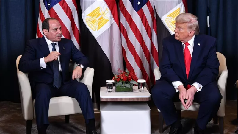 السيسي وترامب يبحثان تعزيز الشراكة الاستراتيجية وقضايا السلام الإقليمية