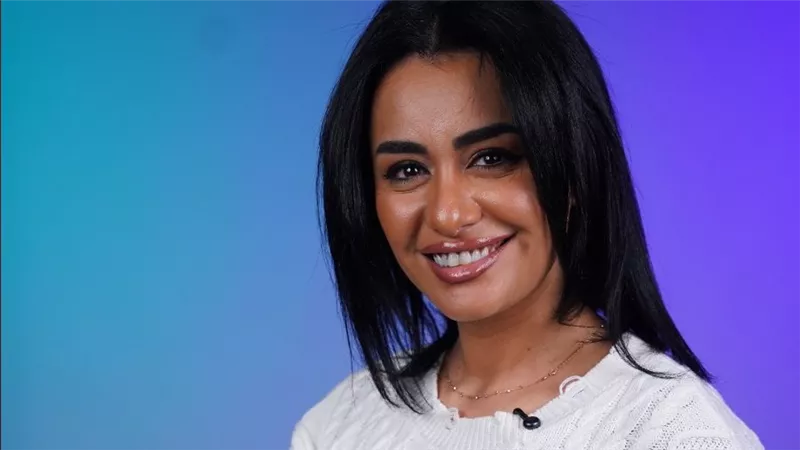 تكريم نانسي صلاح في موقع نيوز رووم عن نجاحها في مسلسل 2 قهوة |صور