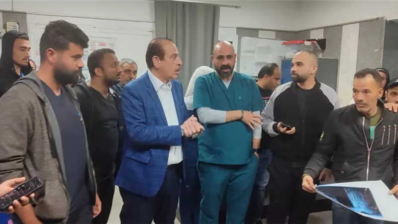 نائب وزيرالصحة يتفقد مستشفى القاهرة الجديدة والمركز الطبي بالتجمع الخامس