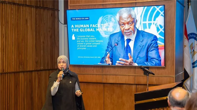 إنــبى تنضم للميثاق العالمي للأمم المتحدة وتتبنى معايير الاستدامة 