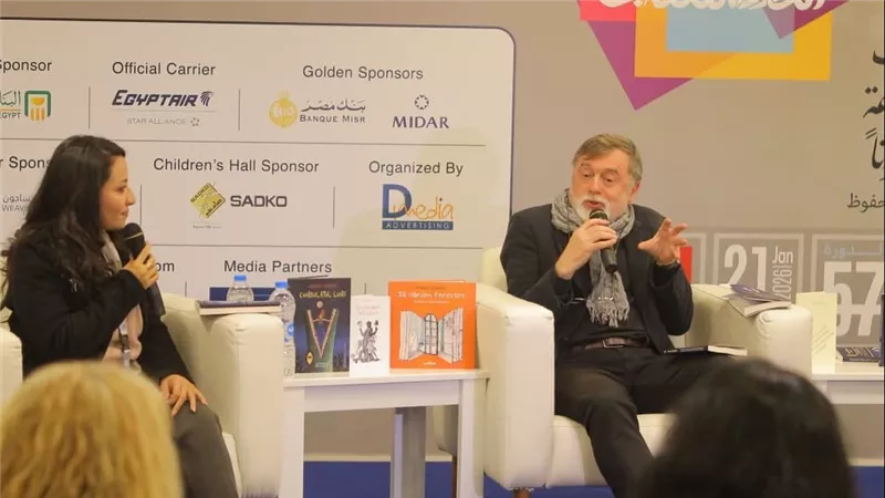 معرض الكتاب.. ماتي فيشينك.. عرض كتاب ومجموعة من المسرحيات باللغة العربية