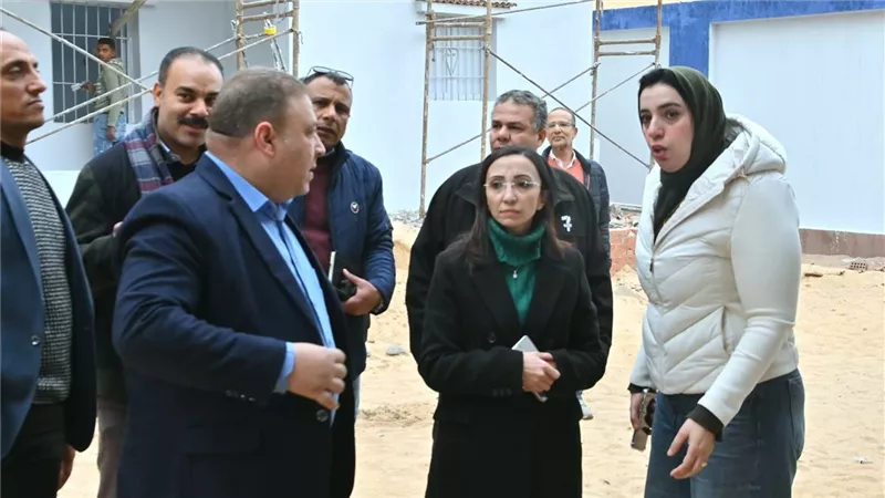 تمهيدًا لافتتاحه.. محافظة البحيرة تتفقد المقر الجديد للتأمين الصحي بمركز بدر