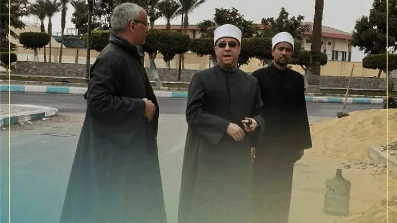 قيادات أوقاف السويس تتفقد أعمال التطوير المعماري بمساجد المحافظة 