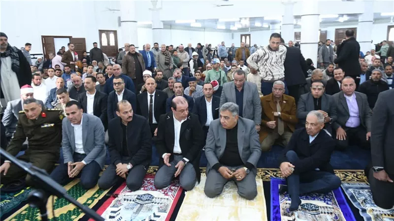 محافظ الدقهلية يفتتح مسجد النور بقرية المباحث بعد تطويره وتجديده