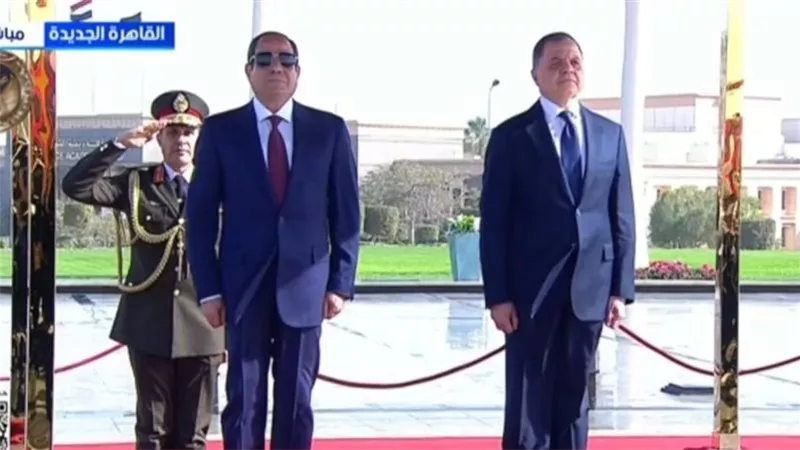 الرئيس السيسي يشهد احتفال عيد الشرطة الـ 74 بأكاديمية الشرطة|فيديو