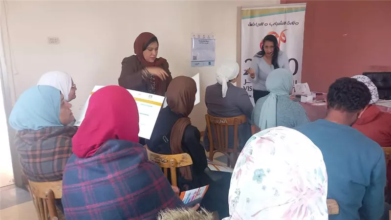 رياضة السويس تنظيم تدريبا حول القيم الوظيفية بالتعاون مع أجيال مصر 