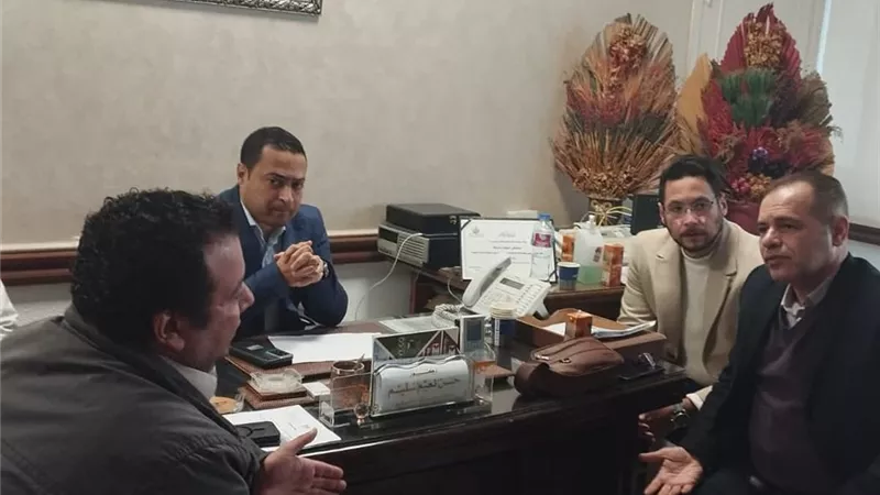وكيل وزارة الصحة بدمياط يستقبل اللجنة التنسيقية لمتابعة جاهزية التأمين الصحي