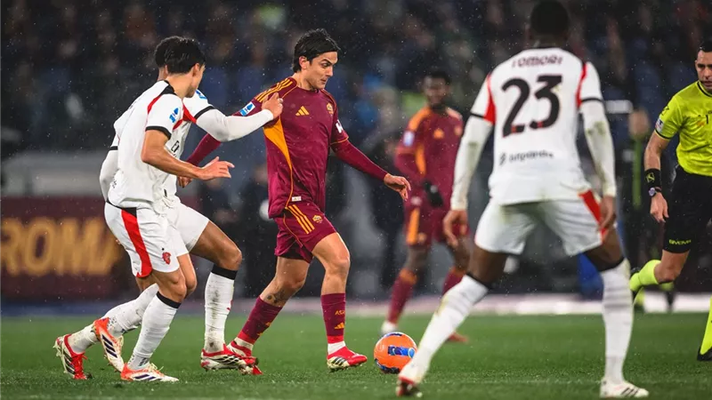 نتيجة و أهداف مباراة ميلان و روما الشوط الثاني (1-1) في الدوري الإيطالي
