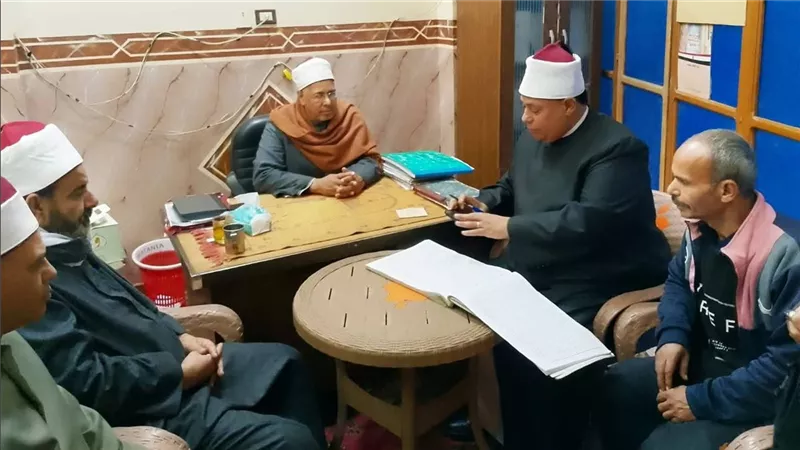 مديرية أوقاف الجيزة تُجري جولة تفقدية بإدارة أوقاف البدرشين أول