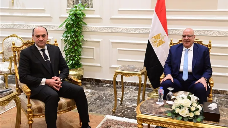 المستشار هشام بدوي رئيس مجلس النواب يستقبل رئيس هيئة الرقابة الإدارية