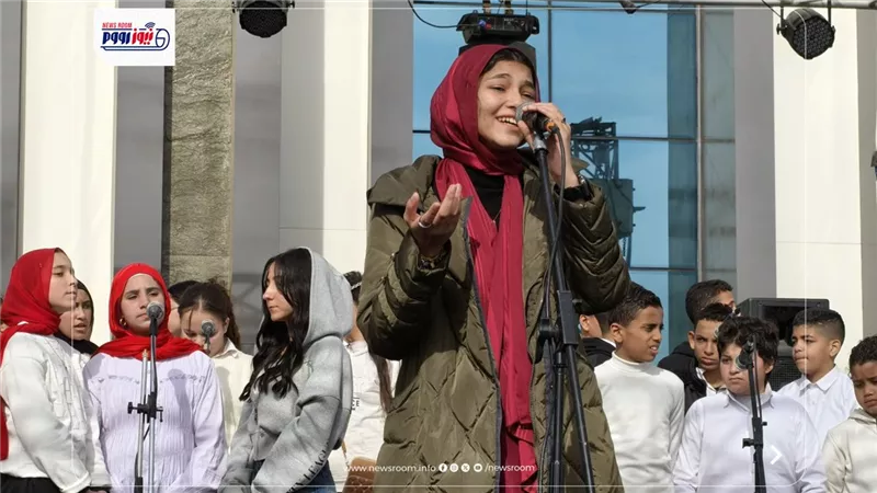 كورال الطفل لثقافة الفيوم يبدع على مسرح معرض القاهرة الدولي للكتاب 