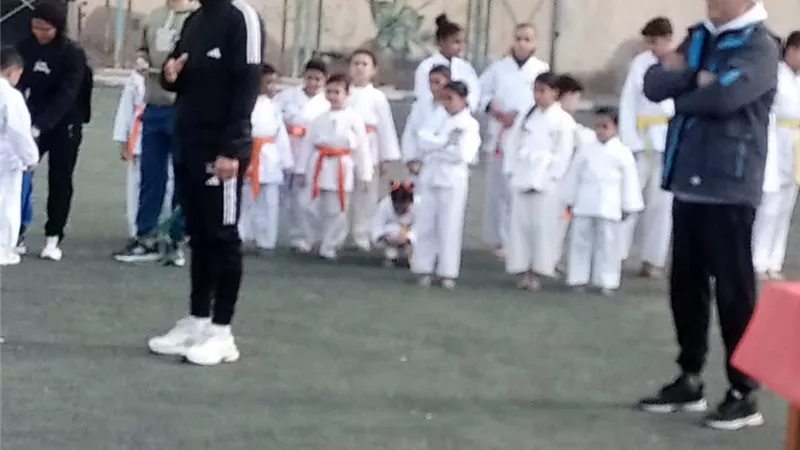 بمشاركة واسعة للنشء مركز المثلث للتنمية الشبابية بالسويس ينظم بطولة للكاراتيه