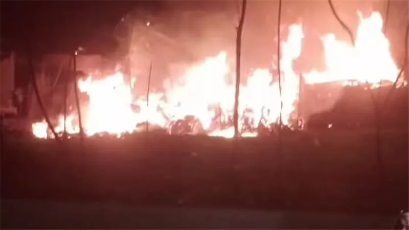 السيطرة على حريق فى قرية بشير بمركز منوف بالمنوفية