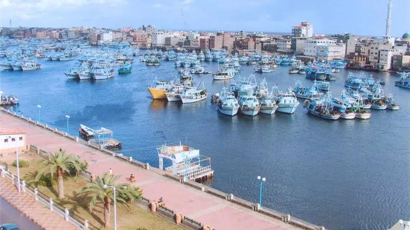 عزبة البرج مدينة الجمال البحري وملتقى النيل بالمتوسط بمحافظة دمياط
