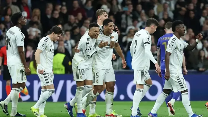 نتيجة وأهداف مباراة ريال مدريد وبنفيكا الشوط الثاني (2-4) في دوري أبطال أوروبا