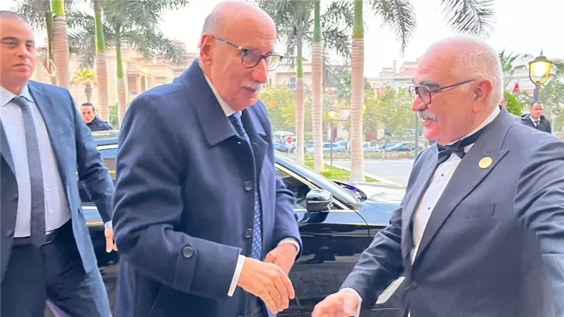 رئيس محكمة النقض يصل احتفالية اليوبيل القرمزي لهيئة قضايا الدولة