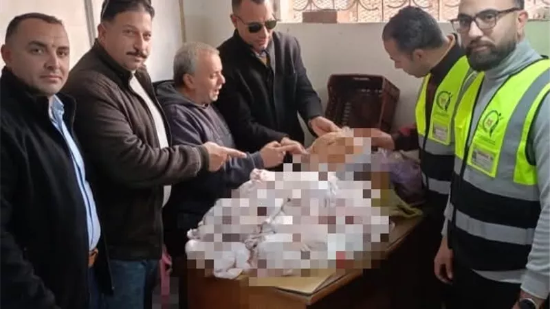 تموين البحيرة تضبط دواجن ولحوم فاسدة ومبيدات مجهولة المصدر في حملات مكثفة