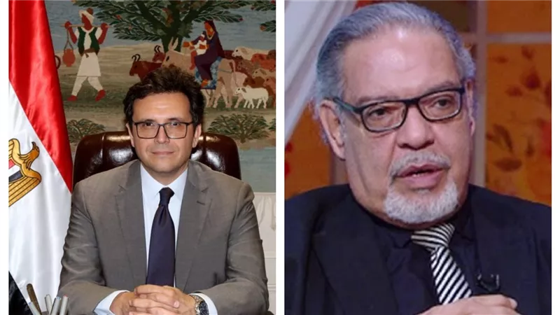 فتحي الحصري يهنئ وزير الثقافة بفوز وزارته بجائزة التميز الحكومي 