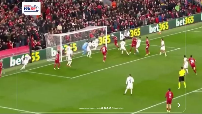 أهداف وملخص مباراة ليفربول وقره باج الشوط الأول بدوري أبطال أوروبا 2025-26 