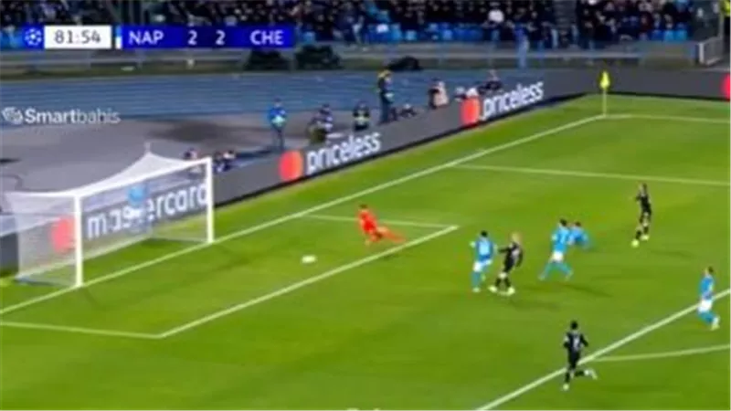 نتيجة وأهداف مباراة تشيلسي ونابولي الشوط الثاني (3-2) في دوري أبطال أوروبا