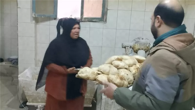 تحرير 39 محضر تمويني في المخابز بحملة تموينية مكبرة بتلا بالمنوفية