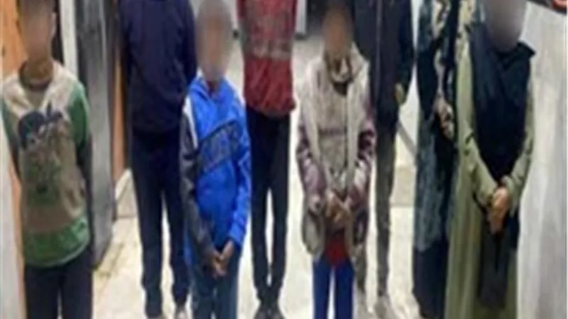 بينهم 5 سيدات.. ضبط تشكيل عصابي لاستغلال الأطفال في التسول بالقاهرة والجيزة