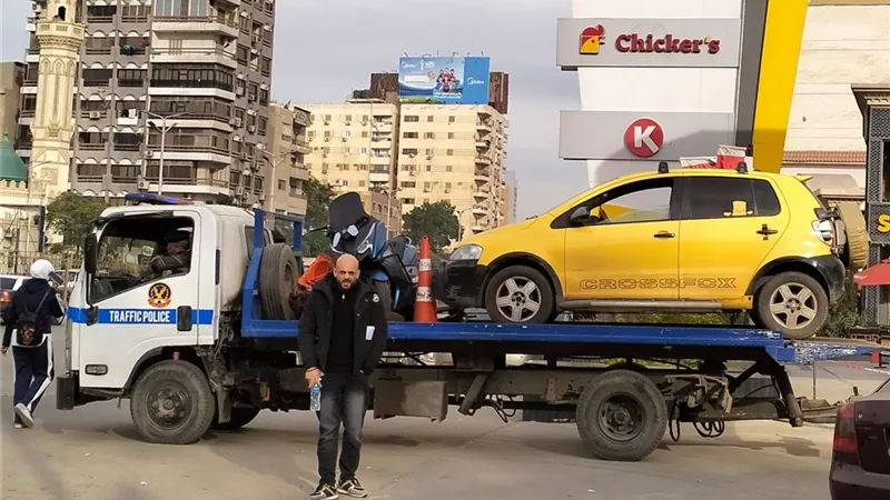 ضبط 206 مخالفة في 24 ساعة بحملة مرورية بمحافظة الغربية 