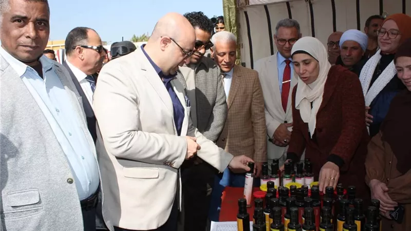 محافظ بنى سويف يناقش تقرير مديرية الزراعة بالعديد من المجالات خلال يناير 