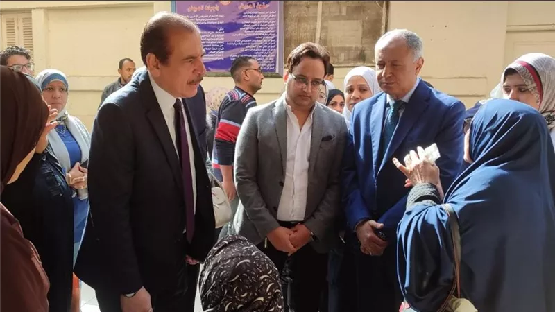 نائب وزير الصحة يتفقد مستشفى التحرير العام بالجيزة ويضع خطة للتأمين الصحي