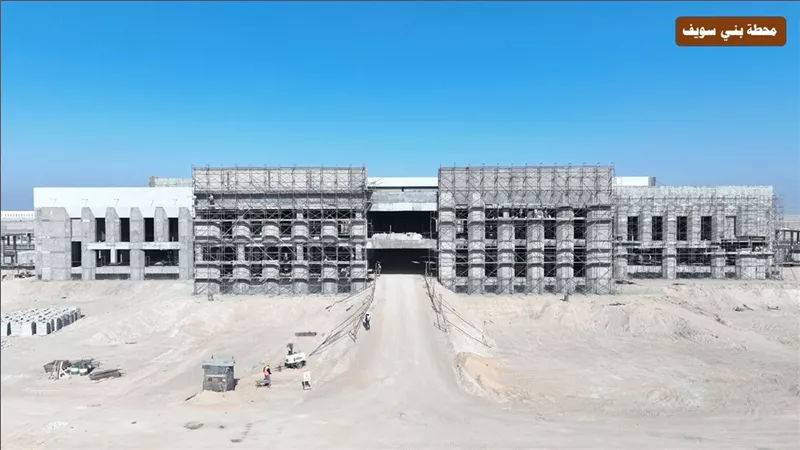  الخط الثاني لشبكة القطار الكهربائي ملحمة هندسية تمتد من أكتوبر حتى أبو سمبل