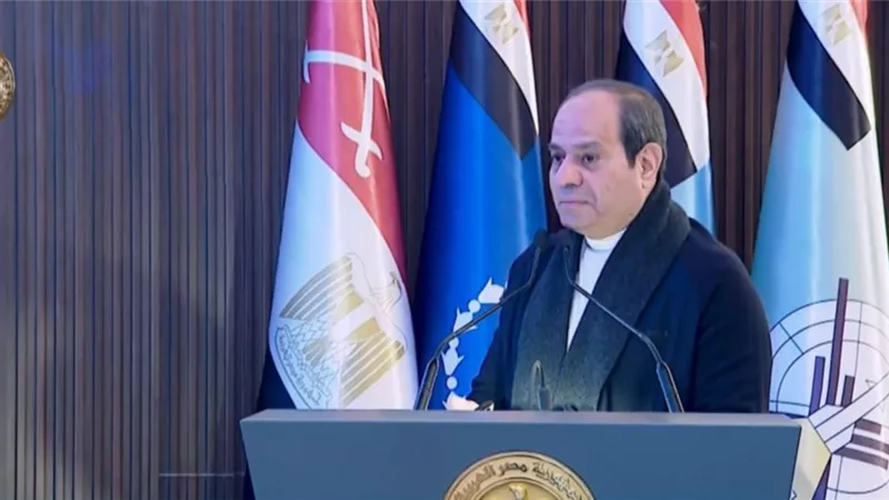السيسي: الأوضاع الداخلية تتحسن والسلع الأساسية متوفرة رغم التحديات العالمية