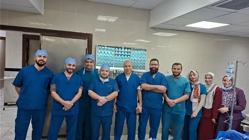 فريق طبي ببنى سويف ينجح فى استئصال ورم بالغدة النخامية لسيدة دون جراحة خارجية