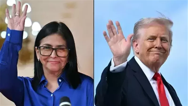 ترامب: أبلغنا رئيسة فنزويلا بفتح المجال الجوي فوق بلادها 