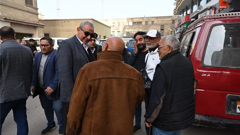 محافظ الغربية يصادر مواد بناء مخالف بشوارع المحلة ويؤكد على تكثيف الحملات