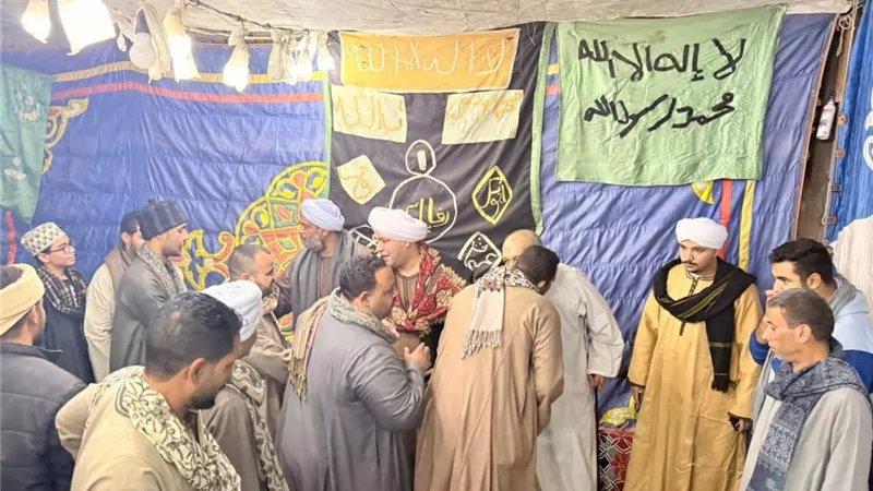 «مدد يا قناوي».. الرفاعية تواصل الاحتفاء بمولد عبدالرحيم القنائي (صور)