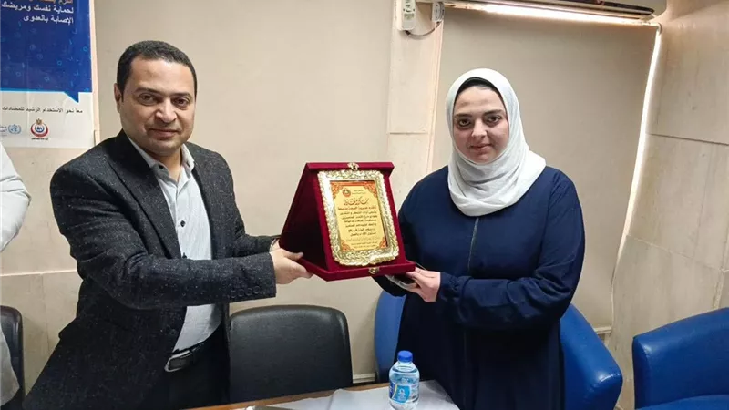 وكيل الصحة يكرم هيئة التمريض بدمياط تقديرا لجهودها في الارتقاء بالخدمات