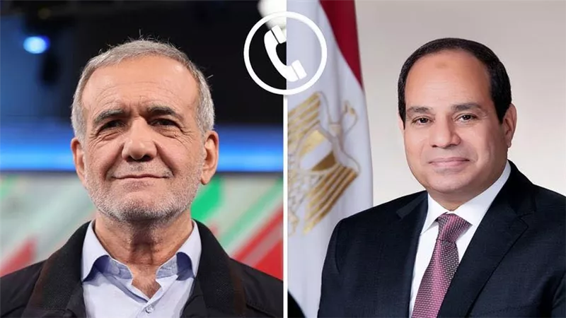 تعرف على تفاصيل مكالمة الرئيس الإيراني للرئيس السيسي 