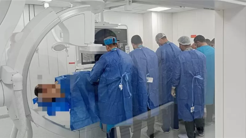 نجاح تشغيل وحدة القسطرة القلبية بمستشفى كفر الدوار العام لأول مرة