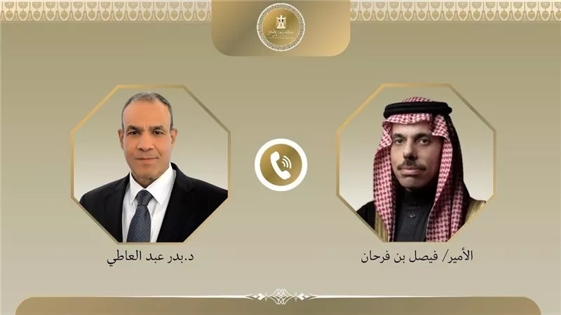 وزير الخارجية ونظيره السعودي يبحثان وقف التصعيد في غزة والضفة الغربية