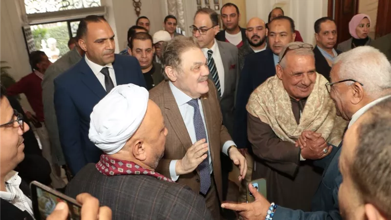 استقبال حاشد للسيد البدوي في أول ظهور بعد فوزه برئاسة الوفد |صور